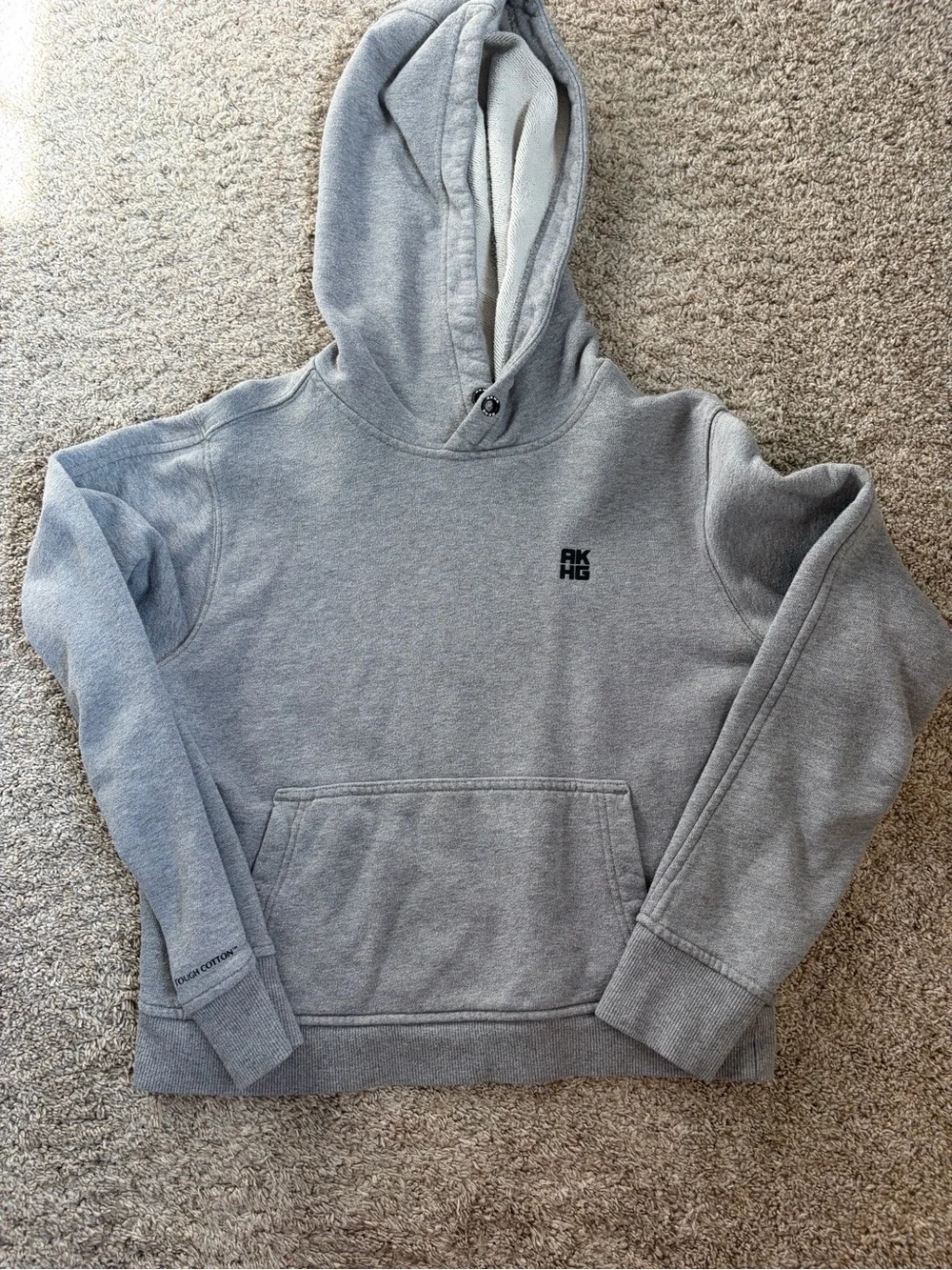Duluth Trading Co Gray Alaskan Hardgear Hoodie